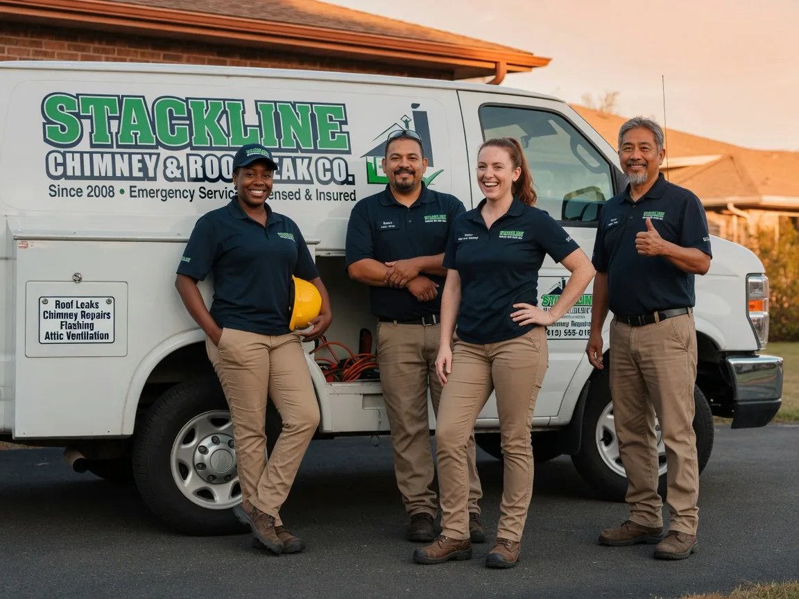 Chimney flashing repair company in Belle, MO